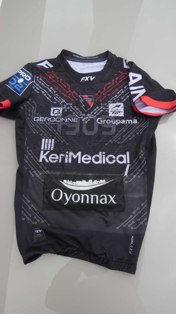 maillot oyonnax 2021 2022